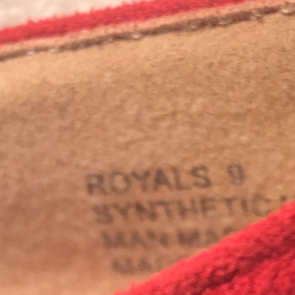 Zigisoho Red Suede Fabric Block Heels. 9 - image 4